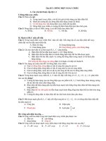 Chủ đề 3: DÒNG ĐIỆN XOAY CHIỀU docx