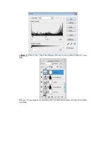 Giáo trình hình thành ứng dụng công cụ drop shawdom để tạo layer quick mask p7 pps