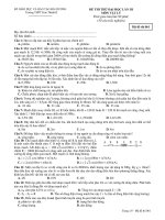 ĐỀ THI THỬ ĐẠI HỌC LẦN III MÔN VẬT LÝ docx