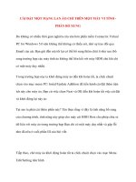 CÀI ĐẶT MỘT MẠNG LAN ẢO CHỈ TRÊN MỘT MÁY VI TÍNH PHẦN BỔ XUNG pot