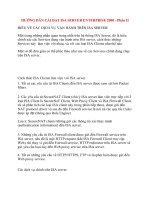 HƯỚNG DẪN CÀI ĐẶT ISA SERVER ENTERPRISE 2000 - Phần II pdf
