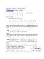 Dạng 3: Quan hệ giữa các điện áp hiệu dụng ppt