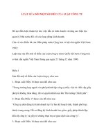 LUẬT SỬA ĐỔI MỘT SỐ ĐIỀU CỦA LUẬT CÔNG TY pdf