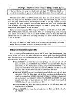 Hướng dẫn tự học SQL Server 2005 Express ( Từ căn bản đến nâng cao) part 2 pdf