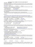 MỘT SỐ CÂU TRẮC NGHIỆM LUYỆN TẬP DAO ĐỘNG ĐIỆN TỪ pdf