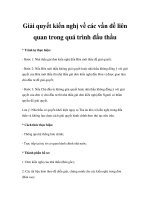 Giải quyết kiến nghị về các vấn đề liên quan trong quá trình đấu thầu pps