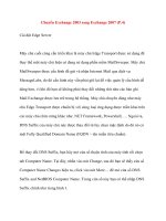 Chuyển Exchange 2003 sang Exchange 2007 (P.4) Cài đặt Edge Server docx