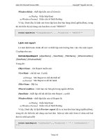 Giáo trình Microsoft Access 2000 phần 8 potx