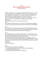 LUậT THUế XUấT KHẩU, THUế NHậP KHẩU HàNG MậU DịCH potx