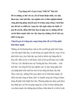 Ứng dụng mới về gen trong “thiết kế” thai nhi docx