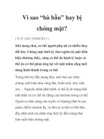 Vì sao “bà bầu” hay bị chóng mặt? docx