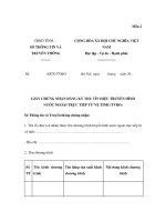 MẪU GIẤY CHỨNG NHẬN ĐĂNG KÝ THU TÍN HIỆU TRUYỀN HÌNH NƯỚC NGOÀI TRỰC TIẾP TỪ VỆ TINH pptx