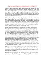 Hạn chế Spam bằng Sender Reputation trong Exchange 2007 docx