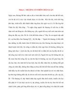 Y học cổ truyền kinh điển - sách Tố Vấn: Thiên I : THƯỢNG CỔ THIÊN CHÂN LUẬN pdf