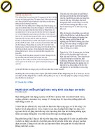 Giáo trình phân tích và tổng hợp cách cài đặt software phần 2 ppt