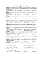 Đề thi trắc nghiệm dao động điều hòa pdf