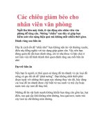 Các chiêu giảm béo cho nhân viên văn phòng pptx