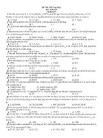 ĐỀ THI THỬ ĐẠI HỌC BAN CƠ BẢN Mã đề:6677 doc