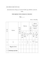 MẪU TỔNG HỢP DỰ TOÁN CHI QUẢN LÝ BỘ MÁY pps