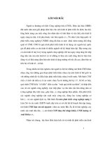 Nguồn vốn đầu tư nước ngoài trong việc thực hiện đường lối công nghiệp hóa Hiện đại hóa của nước ta trong giai đoạn hiện nay