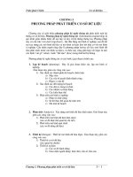 Phương pháp phát triển cơ sở dữ liệu ppt