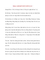 Y học cổ truyền kinh điển - sách Tố Vấn: Thiên 4 : KIM QUĨ CHÂN NGÔN LUẬN ppsx