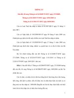 THÔNG TƯ của Chính phủ quy định chi tiết một số điều của Luật Thuế thu nhập cá nhân pot