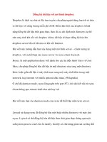 Đồng bộ dữ liệu với mô hình dropbox pptx