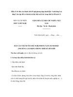 Báo cáo thành tích đề nghị phong tặng danh hiệu “Anh hùng Lao động” cho tập thể có thành tích đặc biệt xuất sắc trong thời kỳ đổi mới ppt