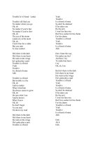 Trouble Is A Friend potx