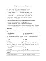 BÀI TẬP TRẮC NGHIỆM HÓA HỌC – ĐỀ 05 pot