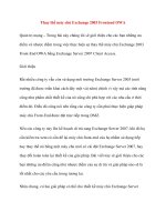 Thay thế máy chủ Exchange 2003 Frontend OWA docx