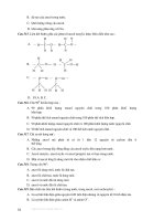 Tuyển tập câu hỏi trắc nghiệm hóa_4 pps