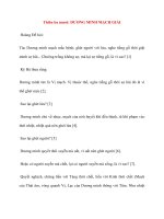 Y học cổ truyền kinh điển - sách Tố Vấn: Thiên ba mươi: DƯƠNG MINH MẠCH GIẢI pptx