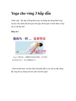 Yoga cho vòng 3 hấp dẫn ppsx