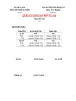 KE HOACH GIANG DAY TOAN 11 - GIAM TAI potx