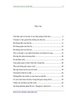 KIẾN THỨC SINH SẢN - GIẢM BIẾN CHỨNG CỦA THAI KỲ - 1 potx