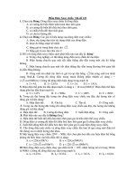 Phần Điện Xoay chiều Mã đề 123 ppsx