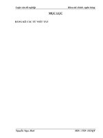 Mở rộng cho vay tiêu dùng tại ngân hàng nông nghiệp và phát triển nông thôn huyện thanh sơn tỉnh phú thọ