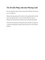 Tóc tết kiểu Pháp xinh như Phương Linh doc