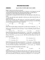 DÒNG ĐIỆN XOAY CHIỀU CHỦ ĐỀ 1: ĐẠI CƯƠNG VỀ DềNG ĐIỆN XOAY CHIỀU ppsx