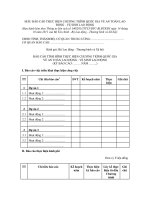 MẪU BÁO CÁO THỰC HIỆN CHƯƠNG TRÌNH QUỐC GIA VỀ AN TOÀN LAO ĐỘNG - VỆ SINH LAO ĐỘNG pdf