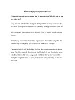 Bố trí căn hộ đẹp trong diện tích 87 m2 pptx