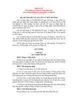 THÔNG TƯ Quy định quy trình kỹ thuật quan trắc môi trường không khí xung quanh và tiếng ồn doc