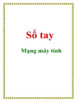 Sổ tay mạng máy tính doc