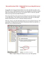 Microsoft Forefront TMG – Publish RD Web Access bằng RD Gateway (Phần 2) docx