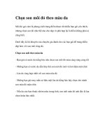 Chọn son môi đỏ theo màu da potx