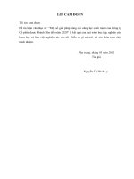 Một số giải pháp nâng cao năng lực canh tranh của công ty cổ phần dược khánh hòa đến năm 2020