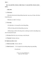 Tiết 5 : Bài 2: HAI ĐƯỜNG THẲNG CHÉO NHAU VÀ HAI ĐƯỜNG THẲNG SONG SONG docx