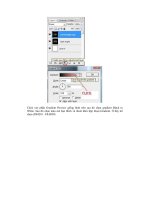Giáo trình phân tích và sử dụng hiệu ứng ánh sáng sơn đen cho ảnh trong photoshop phần 3 ppsx